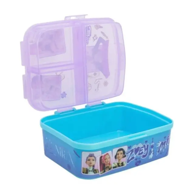 Φαγητοδοχείο πλαστικό XL MULTI COMPARTMENT SANDWICH BOX KPOP DEMON HUNTERS 80699 3