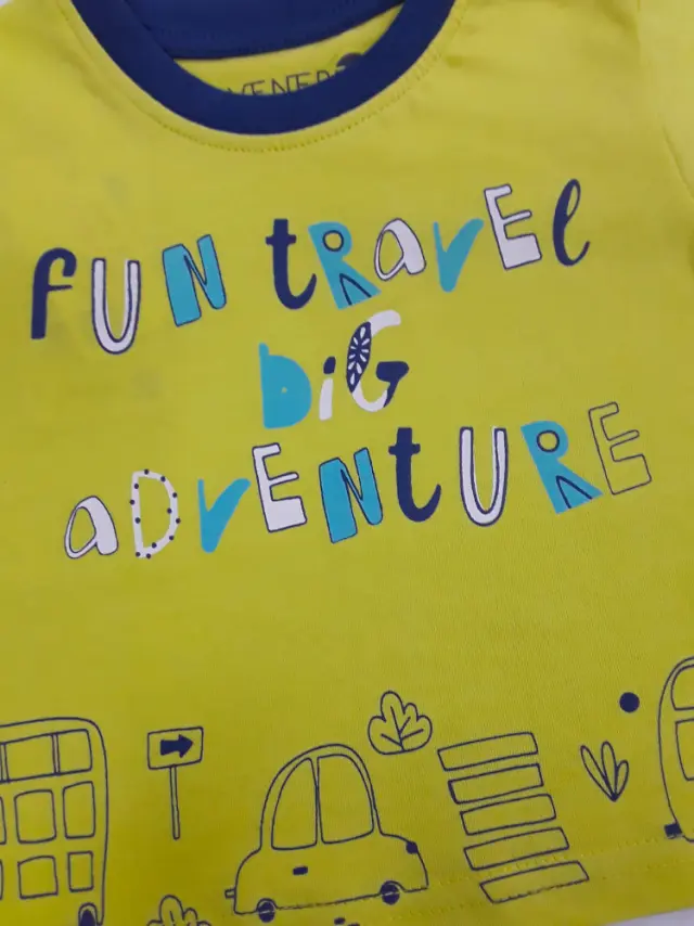 T-shirt Μπλουζάκι Adventure Venere Lime 8010660 - 12 M (80cm) 2