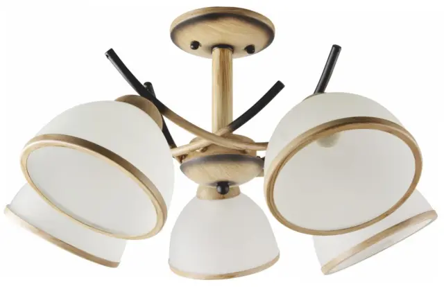 Avide Κρεμαστό Φωτιστικό Οροφής Brassik 5xE27 15.001.0857