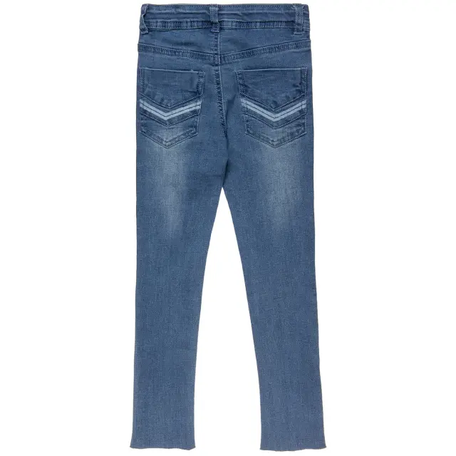 Παντελόνι τζιν skinny fit με ξέφτια 2
