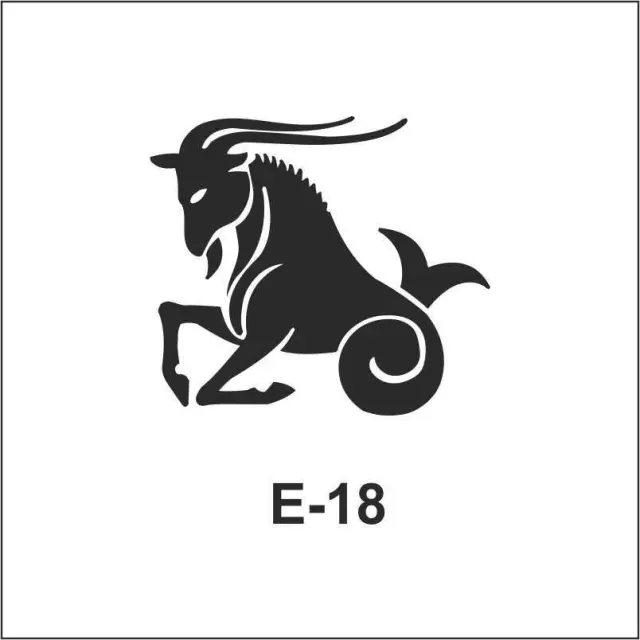 Artebella Στένσιλ 10x10cm E-18