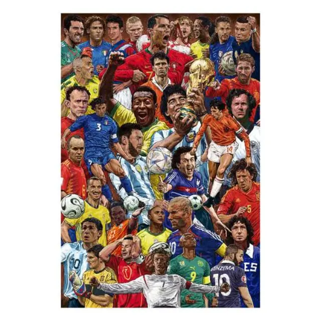 Αφίσα Poster Legendary Footballers 61Χ91 εκ. - GPE5817