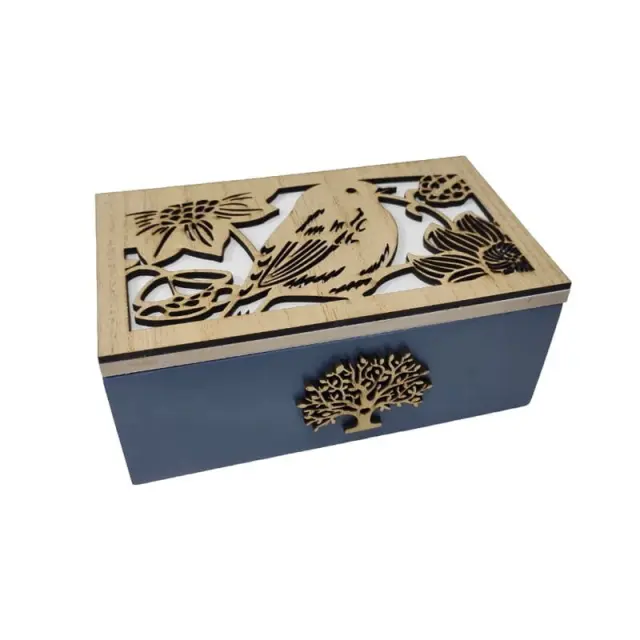 Ξύλινο αποθηκευτικό κουτί - Wooden storage box 697222