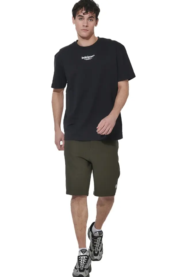 Body Action Men's Short Sleeve Graphic Tee Black 053622-01-01 - S 3
