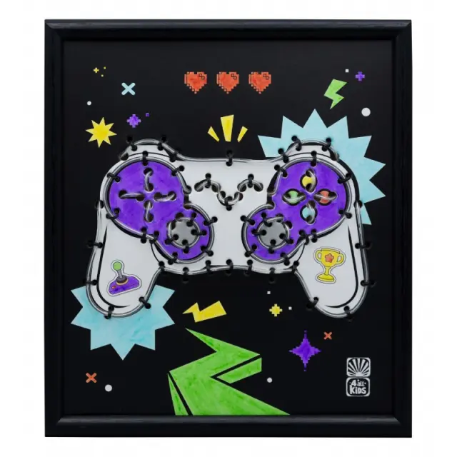 Buki France DIY Φωτεινό Κάδρο Neon Gamepad (7+ ετών) FK016 3