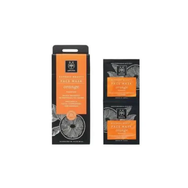 Apivita Express Beauty Scrub Προσώπου με Βερύκοκο για Ήπια Απολέπιση 2x8ml