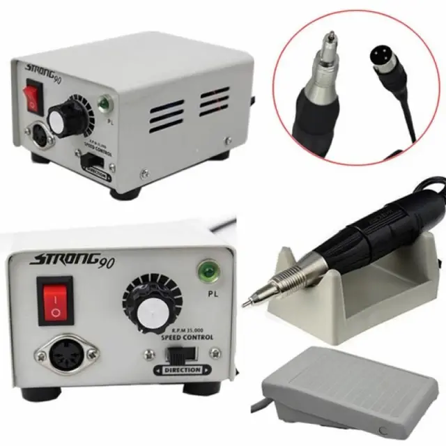 Τροχός νυχιών Saeshin Strong 90 35000 rpm 65W 2