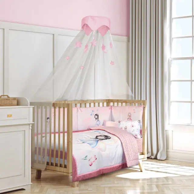 Πάπλωμα Κούνιας 110x150 Pink - Dusty Rose 8849 Greenwich Polo Club 3