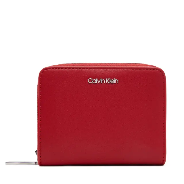 Γυναικείο Πορτοφόλι Calvin Klein Medium Zip Around K60K611937 IMV Κόκκινο Κόκκινο - One Size