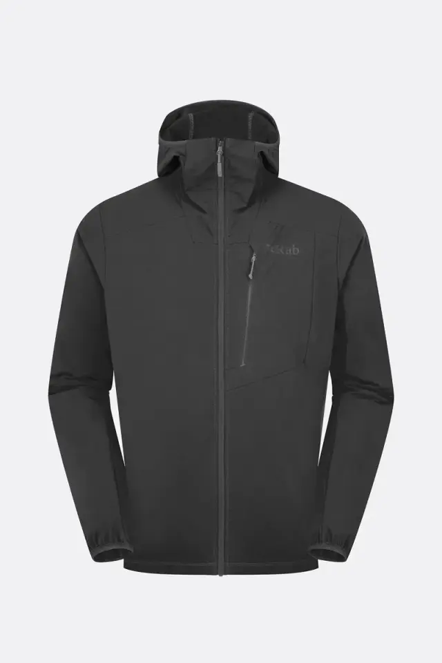 Rab Borealis Alpine Jacket Beluga Λεπτό Αντιανεμικό Softshell - Medium