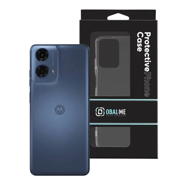 OBAL:ME TPU Cover for Motorola G24 Power Transparent 3