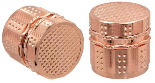 Grinder Τρίφτης Rose Gold 51mm - 4 Parts