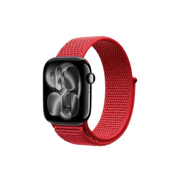 Crong Wrist Band Nylon Apple Watch 38/40/41/42mm Red (CRG40NLBRDF)