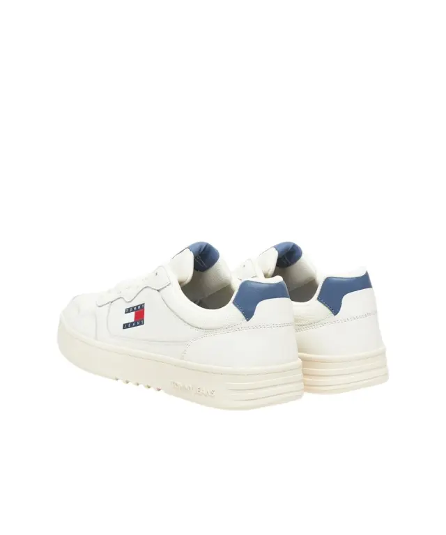 Tommy Hilfiger - Ανδρικά Sneakers Cupsole Leather Ess EM0EM01443-PO6 Μπλε 3