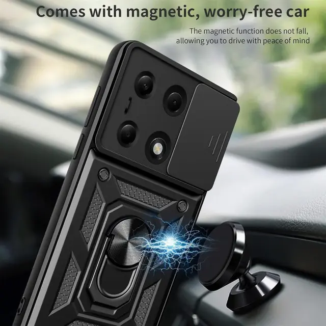Techsuit® CamShield Series Θήκη για Galaxy A37- Black 2