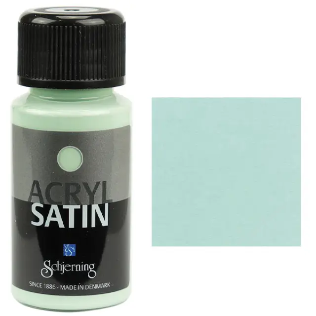 Ακρυλικό Χρώμα Schjerning Acryl Satin - 2166 Sea Green - 50ml