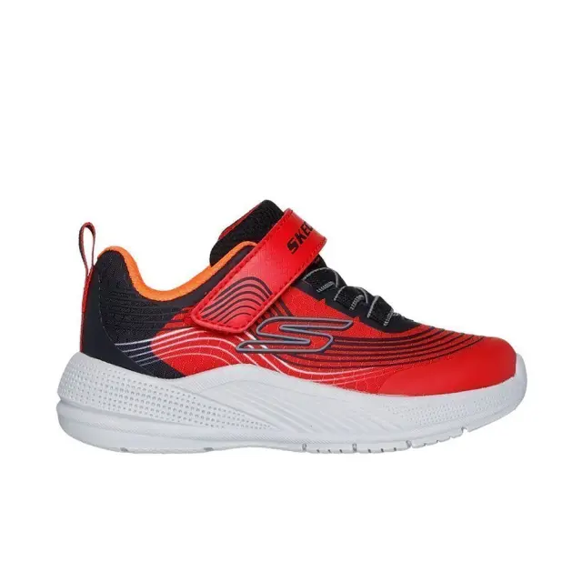 Skechers Lightweight Microspec Advance (403926N-RDBK) - Μαύρο-Κόκκινο