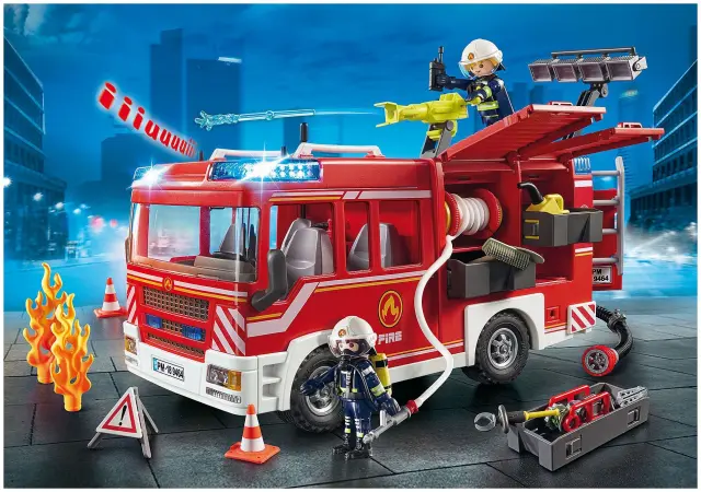 Playmobil Πυροσβεστικο Οχημα (9464) 2