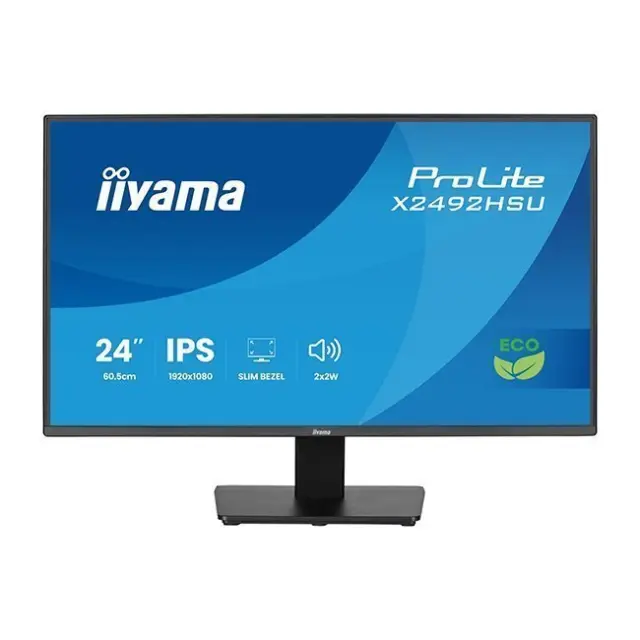 IIYAMA Monitor 24" Pro Lite X2492HSU-B1 IPS FHD Black (X2492HSU-B1)