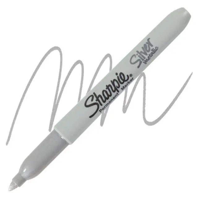 Μαρκαδόρος Sharpie Fine Permanent 0.9mm - Metallic Silver