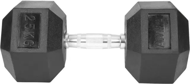 AMILA Αλτήρας Εξάγωνος Rubber Cover Class A - 25,0Kg (84545) 3
