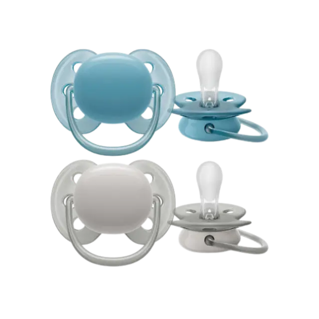 Philips Avent Ultra Soft Πιπίλες Σιλικόνης 6-18m (SCF091/17) 2τμχ