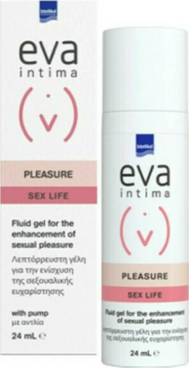 Intermed Eva Intima Pleasure Λεπτόρρευστη Γέλη για Ενίσχυση της Σεξουαλικής Ευχαρίστησης, 24ml 3