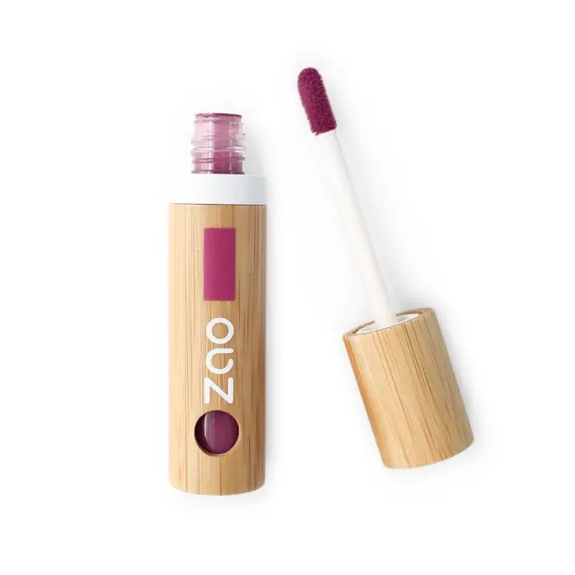 Zao Organic Lip Ink – Βιολογικό Υγρό Ματ Κραγιόν Μεγάλης Διάρκειας - 442 Chic Bordeaux