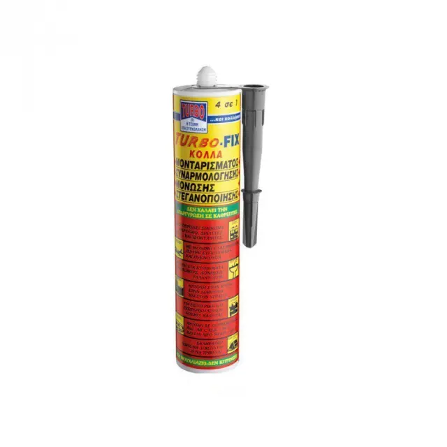Turbo 98445 - Fix Σφραγιστική Σιλικόνη Διάφανη 290ml