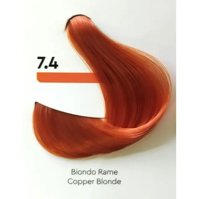 Holi-7.4 Ημι-Μόνιμη Βαφή - Copper Blonde - Χάλκινο Ξανθό 60ml - Sensus 2