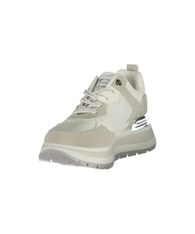 Laura Biagiotti – Γυναικεία Sneakers 9630-GREY Λευκό 3