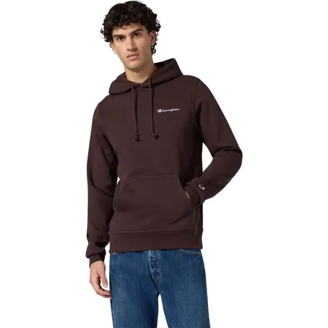 Champion Men's Hooded Sweatshirt Καφέ 221790-MS570 (Champion)