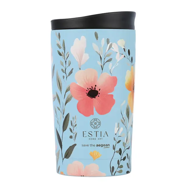 Estia Θερμός Travel Mug Save The Aegean Sky Garden 350ml