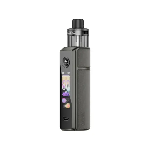Drag X3 Pod Kit 80W 5ml - VooPoo - Gray Metal