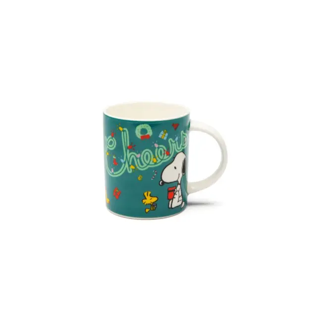 Excelsa Χριστουγεννιάτικη Κούπα 300ml: Peanuts Shiny & Bright