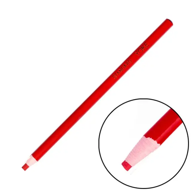 Μολύβι για Πορσελάνη-Μέταλλο-Γυαλί - Red - 1τεμ