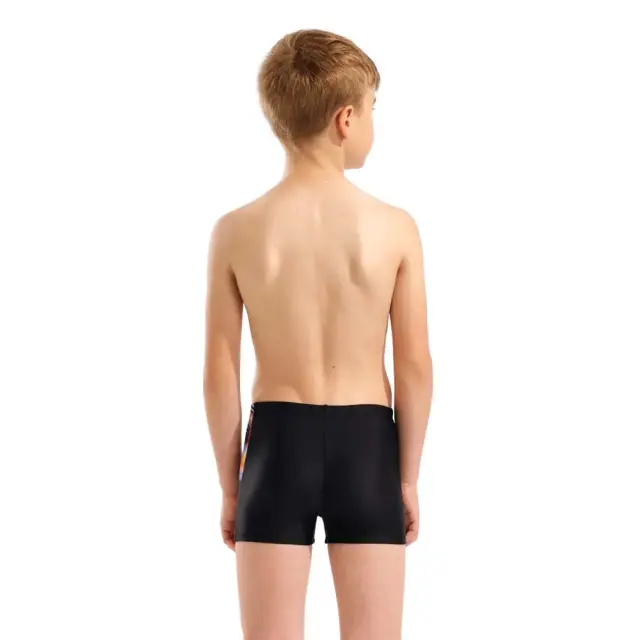 Arena Boy's Lit Logo Swim Shorts Μαύρο 010692-550 (Arena) - 14 Years 2