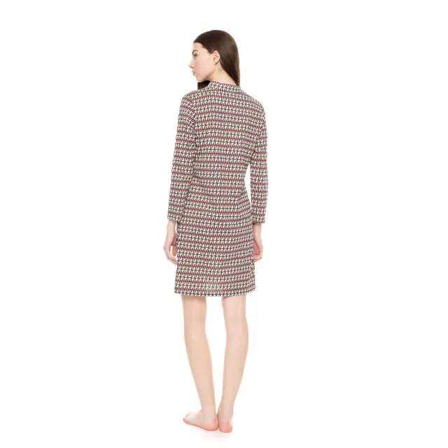 Νυχτικό Forest Green Geo W1562 Τύπος Pink Label 3