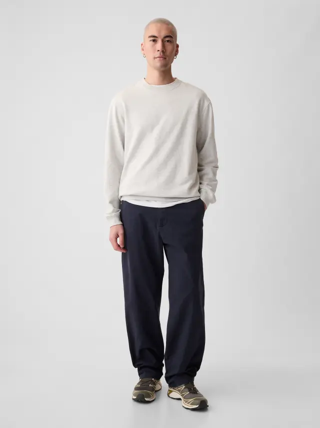 Μπλε Modern Khakis σε Baggy γραμμή και Τεχνολογία GapFlex New classic navy