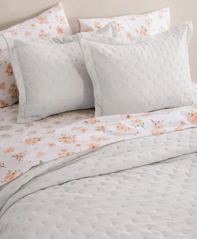 Κουβερλί Σετ King Size (260x240) Nico/2 Ice microfiber Palamaiki 2
