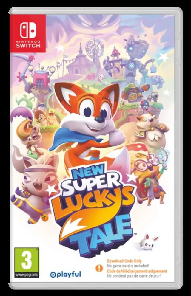 Nintendo Switch New Super Luckys Tale (Code in a Box)