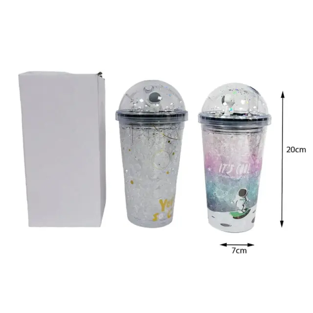 Ποτήρι Πλαστικό με Καπάκι - Water Bottle 0196001