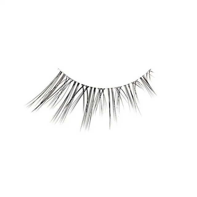 MUA Natural Half Lash Ψεύτικες Βλεφαρίδες σε Μαύρο χρώμα 2