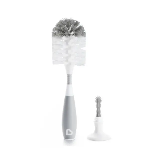 Munchkin Bristle Bottle Brush Βούρτσα Καθαρισμού Μπουκαλιών, 1τεμ 2