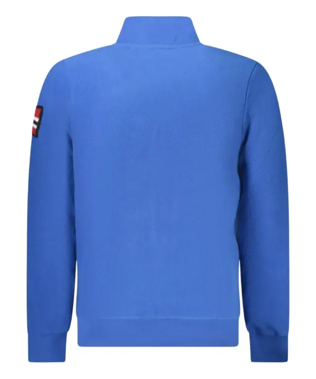 Norway Nautical School - Ανδρική Ζακέτα Φούτερ Fleece 859532-BLUETT Μπλε 2