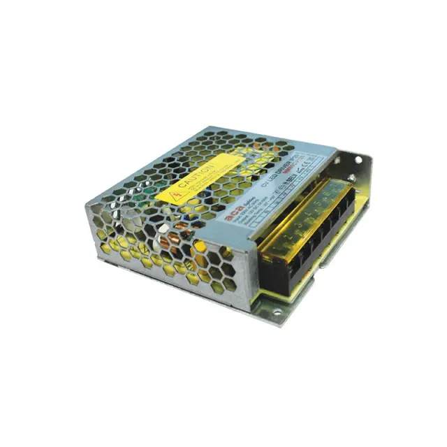 METAL 5YRS CV LED DRIVER 60W 230V AC-12V DC 5A IP20 WITH TERMINAL / NM60CV125