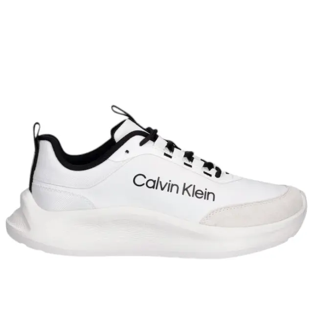 Γυναικεία Sneakers Calvin Klein Light Eva Run HW0HW03293-01W Λευκά Άσπρο - 36