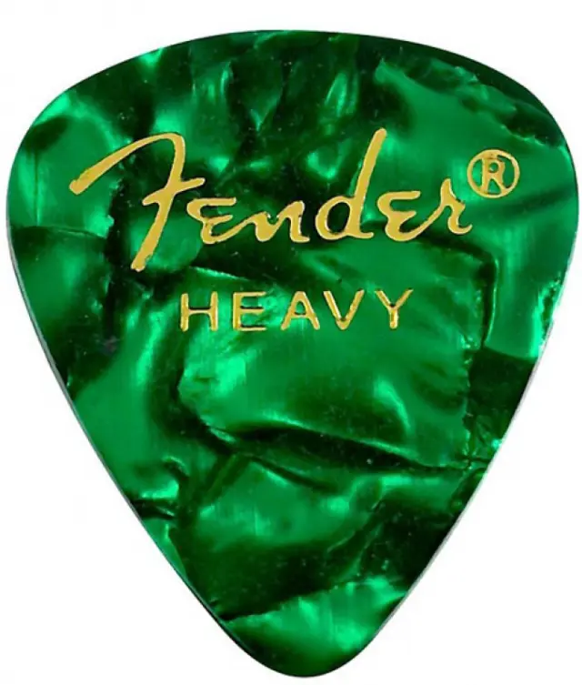 Fender Green Moto Heavy Πέννες ( 12 τεμάχια )