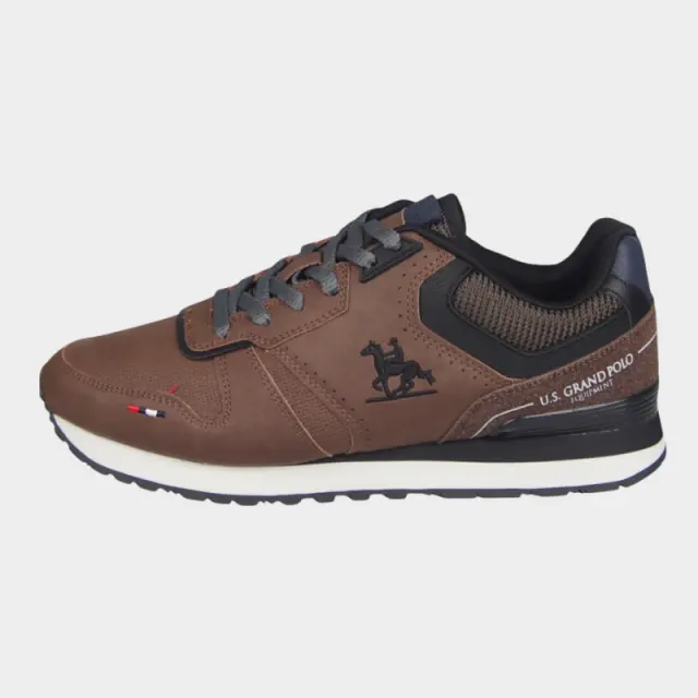 Sneakers Us Grand Polo Gpm12165l-62 Καφέ Σκούρο - 40