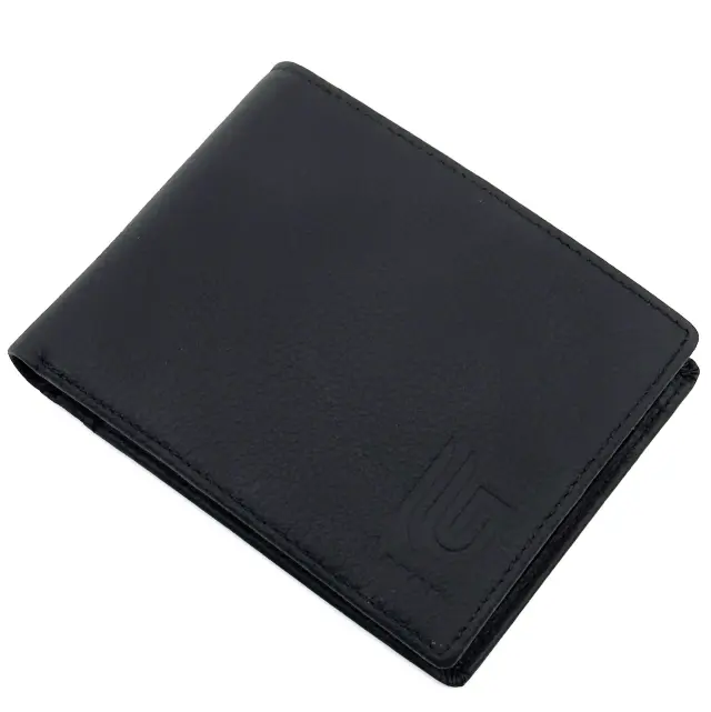 Δερμάτινο Πορτοφόλι Μαύρο RFID